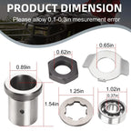 Front Sprocket Lock Nut Washer Kit for Yamaha MOTO-4