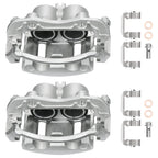 Front Brake Calipers With Bracket Set of 2 for 2000-2004 Nissan Xterra and 2003-2004 Frontier