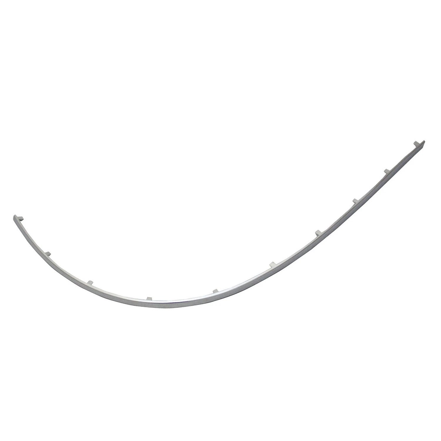 Replacement Rear Driver Side Bumper Cover Molding for Chrome ABS Plastic (2008–2016)