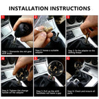 Universal Carbon Fiber Manual Gear Shift Knob Shifter