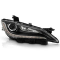 HID/Xenon Headlight w/ LED DRL Black Trim for Chrysler 200 (2015–2017)