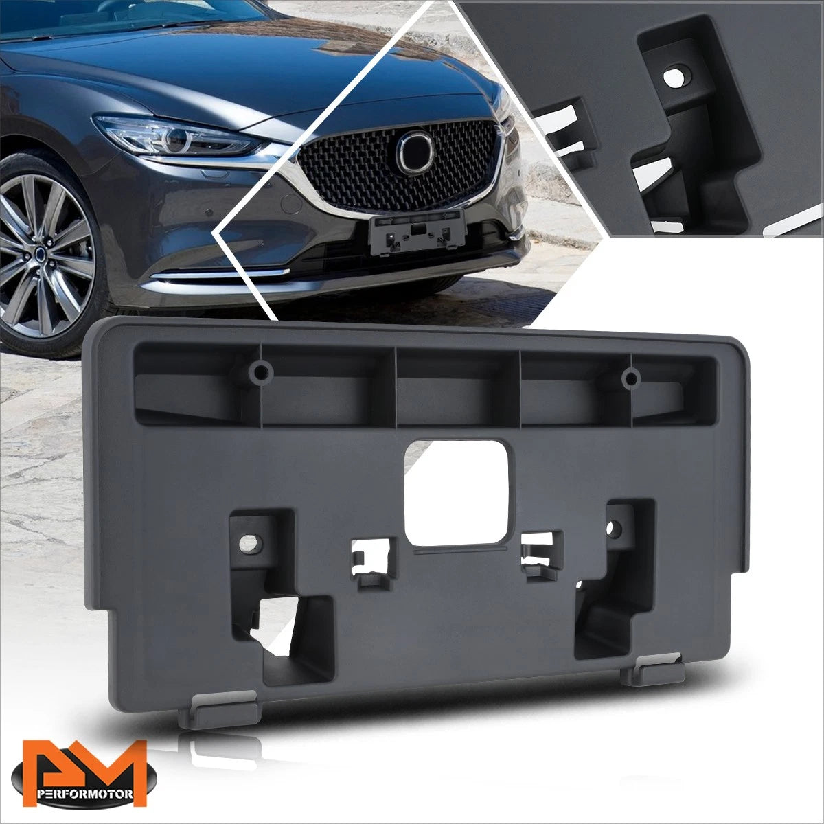 Tow Hook License Plate Mounting Bracket for Mazda 6 (2018–2021)