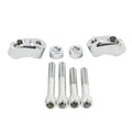 Front Turn Signal Mount Bracket Relocation Kit for Harley Dyna FXR (39MM 49MM)