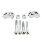 Front Turn Signal Mount Bracket Relocation Kit for Harley Dyna FXR (39MM 49MM)