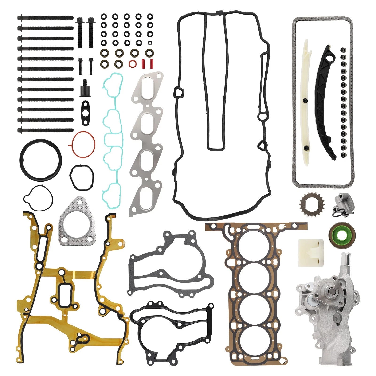 Timing Chain Set & Head Gasket Bolts for Chevrolet Sonic/Cruze 1.4L (2011–2015)