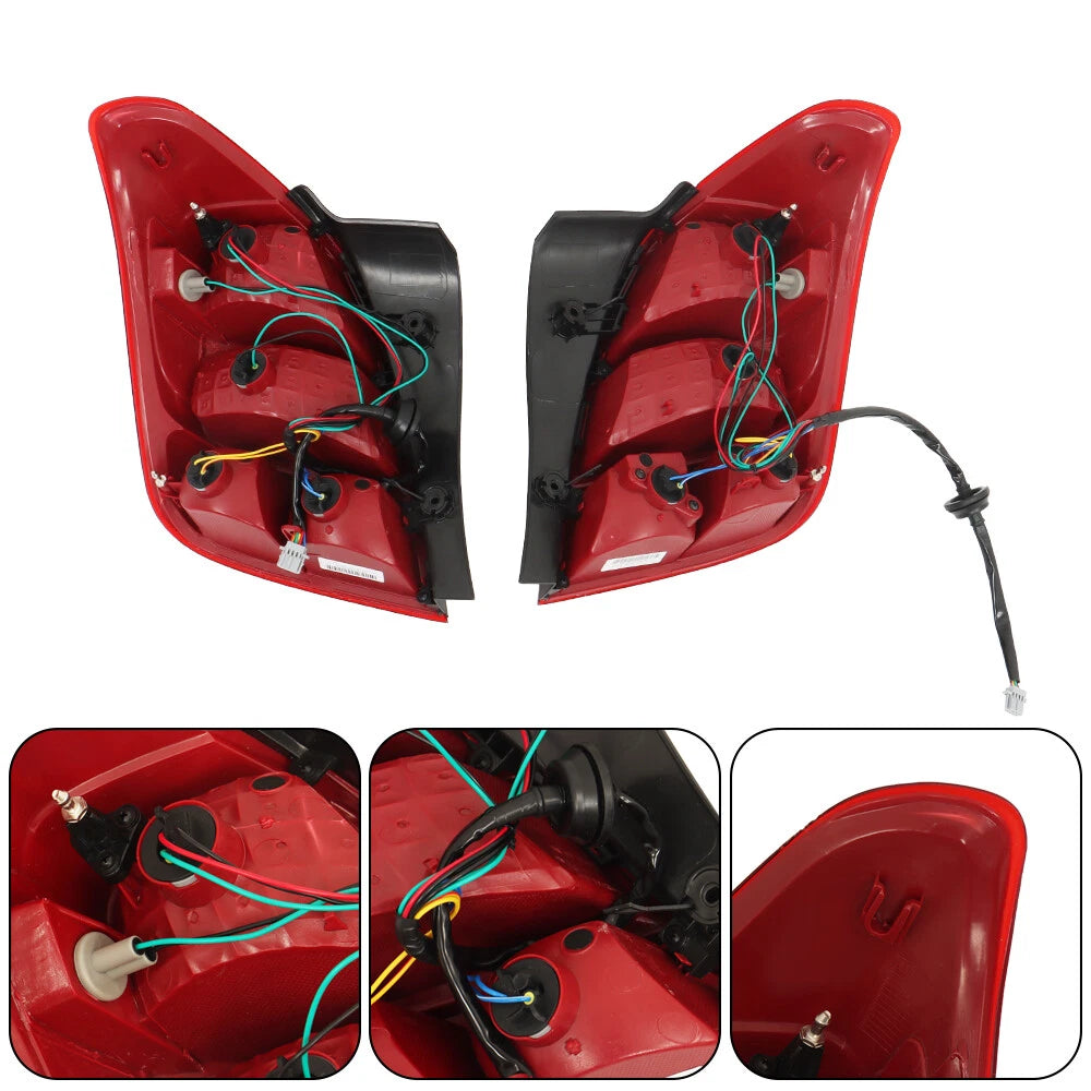 Set of 2 Halogen Tail Light Assemblies for Chevy Trax (2013–2019)