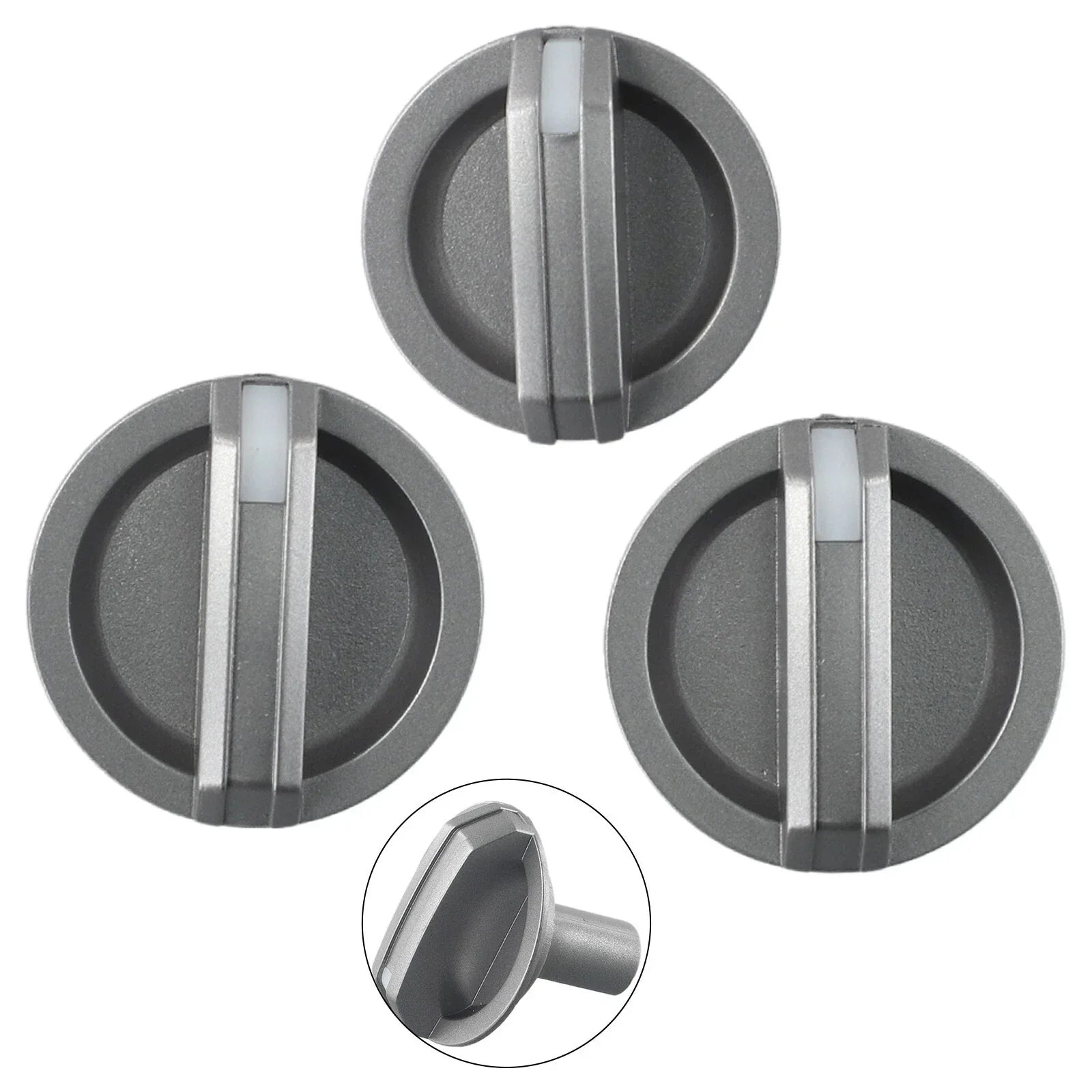 3 x Interior Heater Fan Control Knobs for Ford PJ/PK Mazda BT50 Accessories