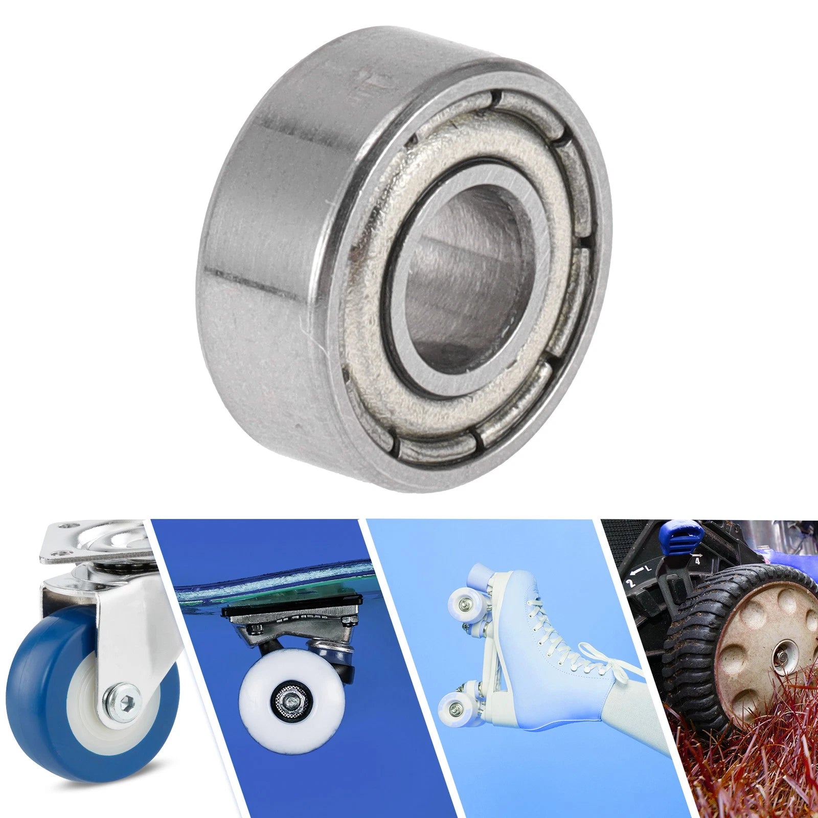 Deep Groove Ball Bearing 4x10x4mm for Scooter Skateboard (1040ZZ)
