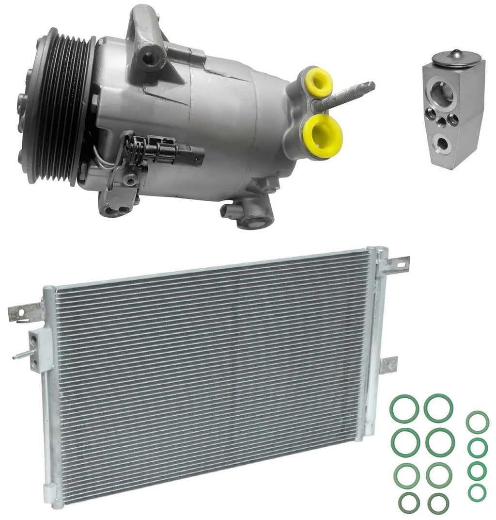 AC Compressor Kit With Condenser for GMC Canyon 2.8L Turbo (2018–2018)