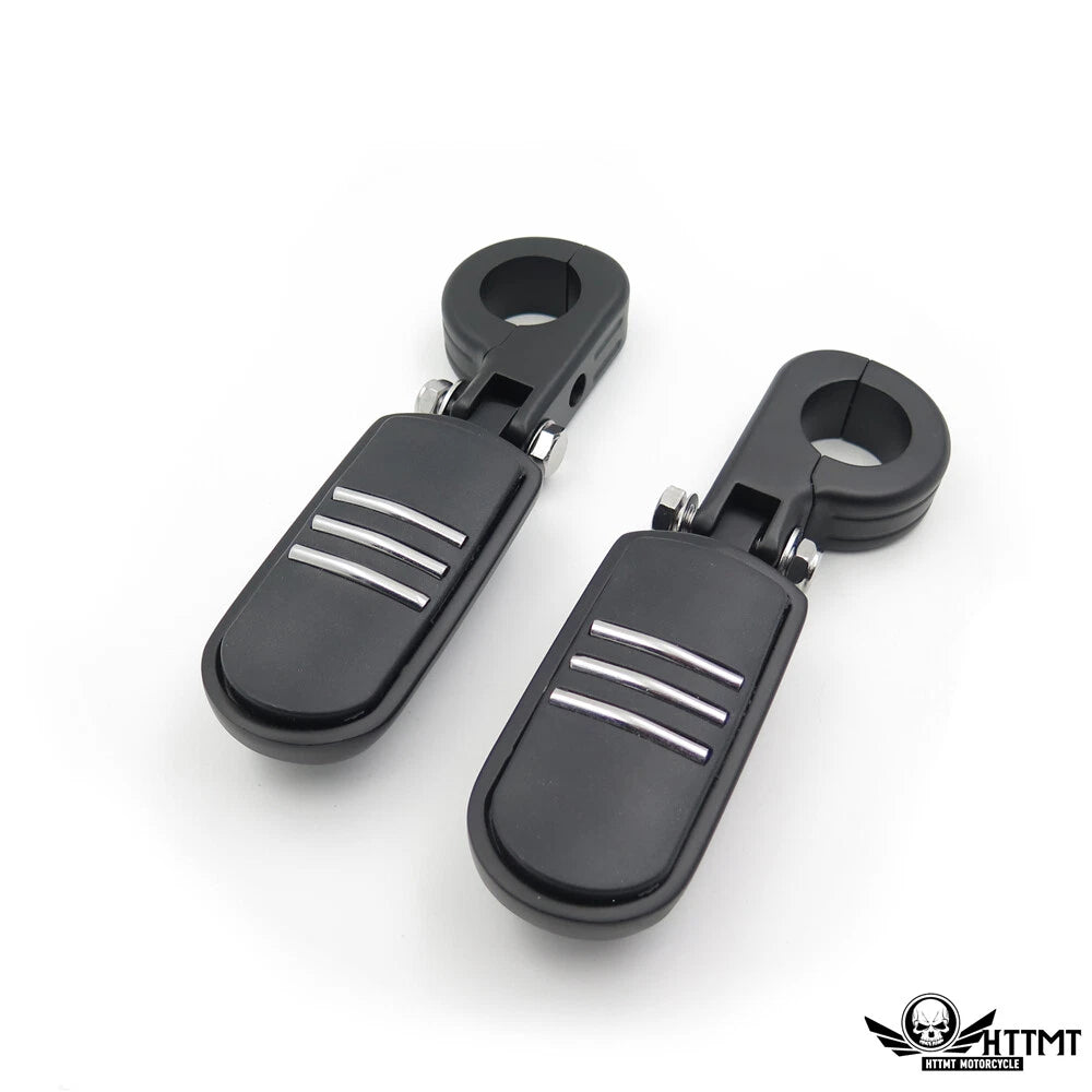1.25" Streamliner Foot Peg P-Clamp Mount for Yamaha Roadstar, Kawasaki Vulcan