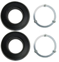 Set of 2 Front Coil Spring Insulators for Dodge Ram 1500 3500 (4WD)