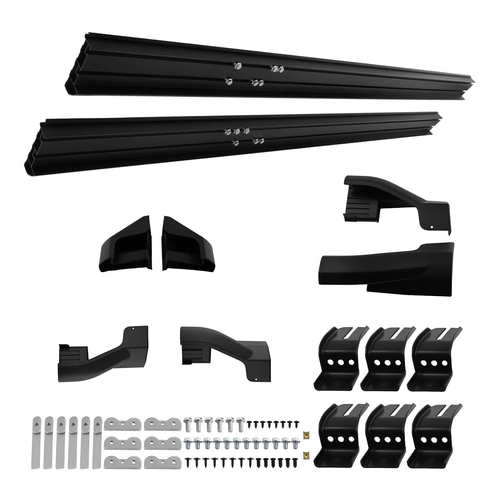 Black Running Board Nerf Bars for Ford Explorer (2020–2026)