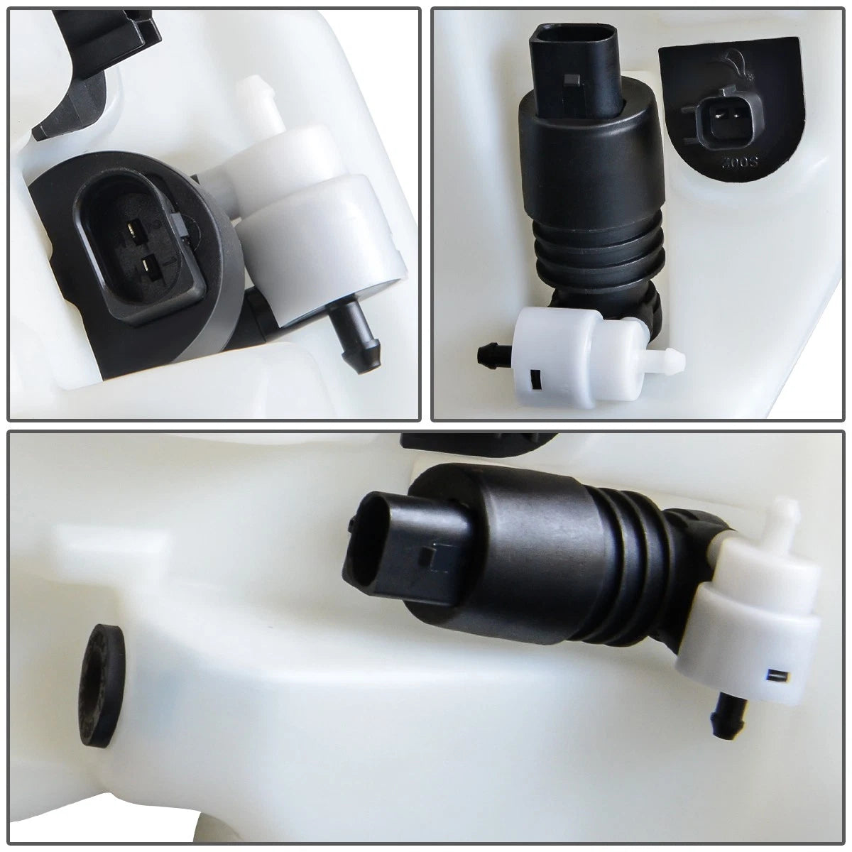 Windshield Washer Fluid Reservoir Tank Bottle w/ Pump for Jeep Grand Cherokee (2011–2015)