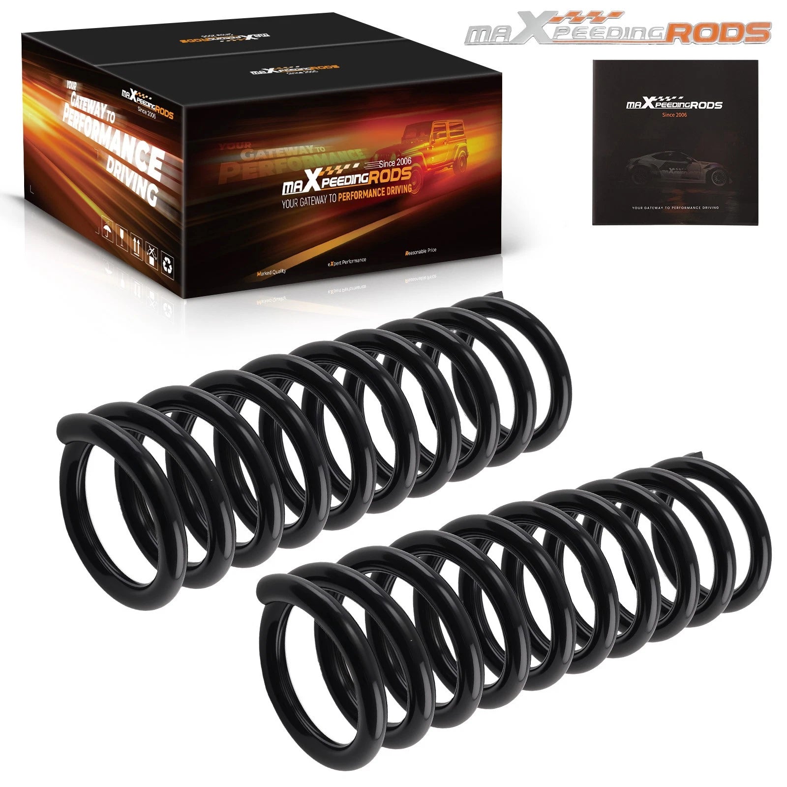 2-2.5" Front Suspension Lift Spring for Ram 2500 2014–2024, 3500 2013–2024