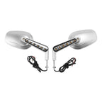 Rear View Mirrors with LED Turn Signals for Harley Davidson V-Rod VRSCF (2009–2017)