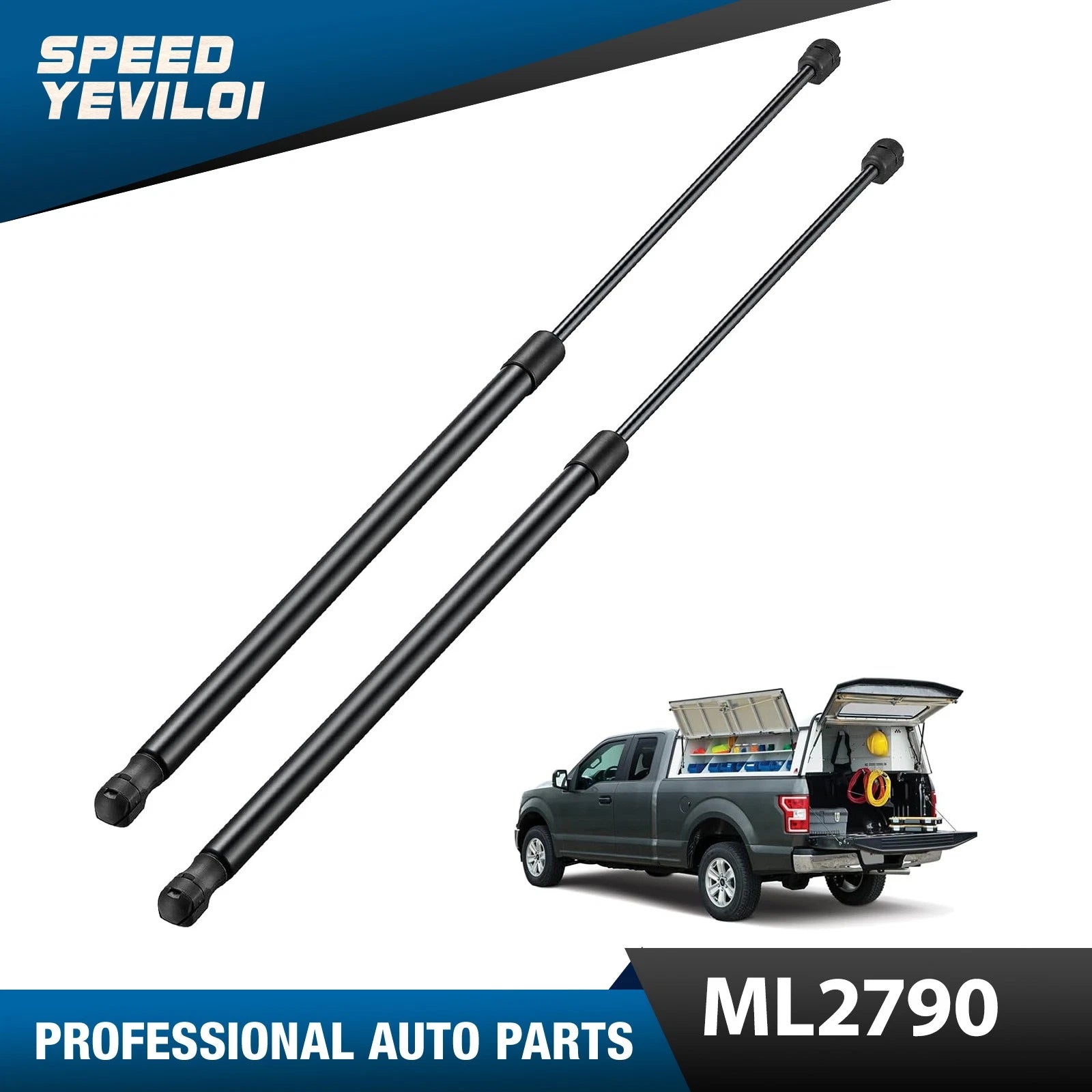 Gas Struts for RV Bed Storage Box Lid 28 Inch 400N (2011–2021)