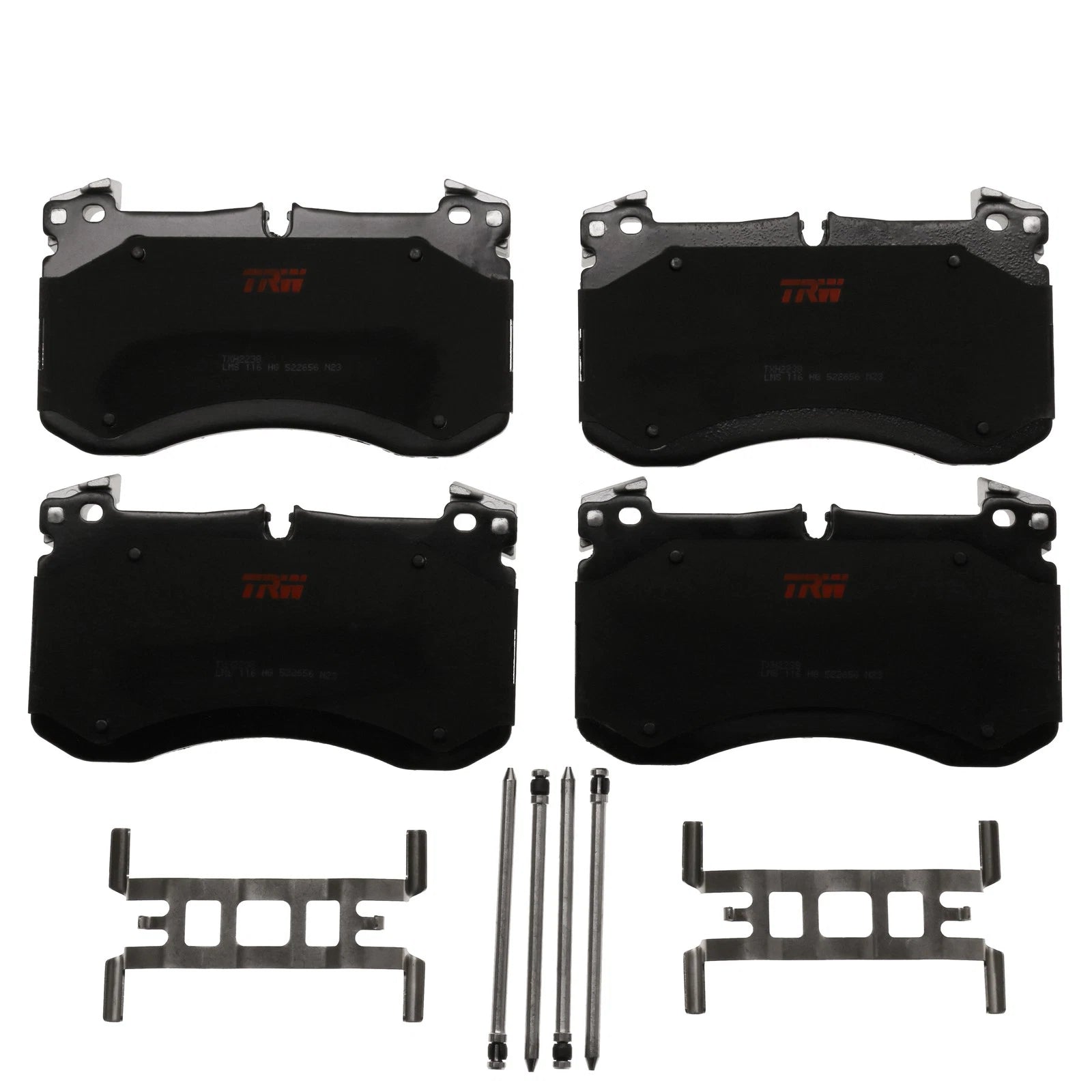 Set of 4 Disc Brake Pads for Mercedes-Benz G63 AMG (2019–2024)
