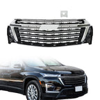 Front Upper Grille for Chevrolet Traverse (2022–2023) Chrome Surround