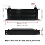 15 Row Engine Transmission Oil Cooler Kit for Universal Applications