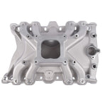 Satin LowRise Intake Manifold for Oldsmobile 400 425 (1964–1976)