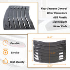 Carbon Fiber Rear Window Louver Sunshade Vent for Charger Sedan (2011–2023)