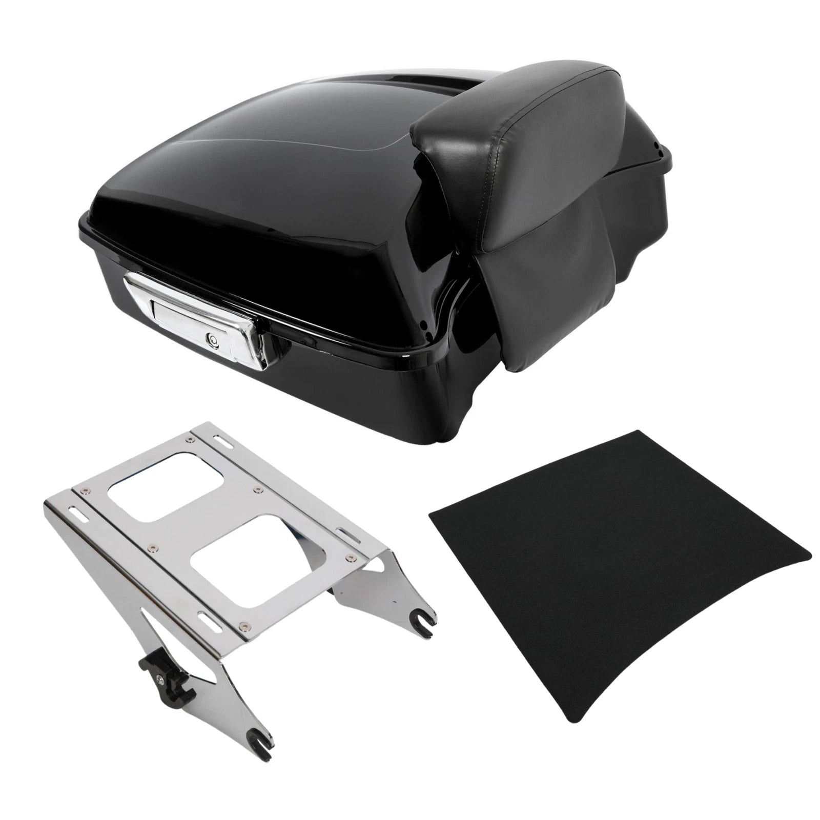Chopped Trunk Backrest Mount Rack for Harley Touring Street Road Glide (2014–2026)