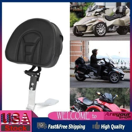 ATV Driver Backrest for Can Am Spyder RT SE6 SM6 SE5 SM5 (2010–2017)