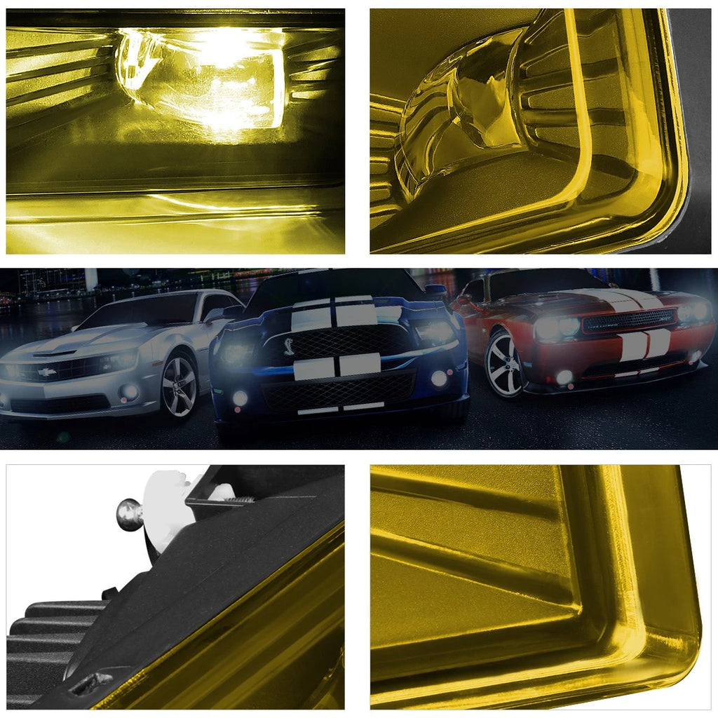 High-Power LED Amber Fog Lights for Chevy Silverado 2500HD (2007–2014)