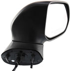 Power Mirror Set of 2 for Honda Civic (2006–2011) Textured Black Manual Folding