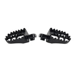 2X Black Front Footrest Foot Pegs for Suzuki V-Strom 650 DL650 (2004–2012)