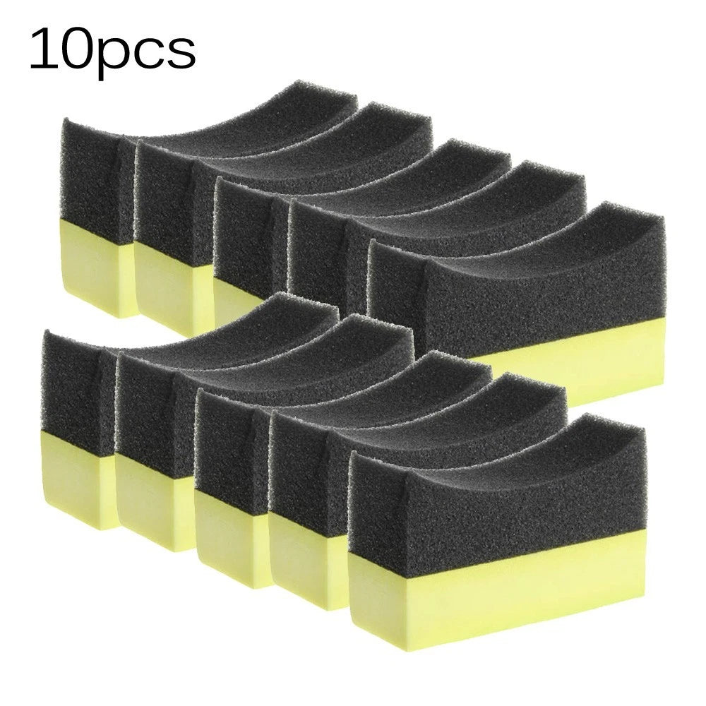 Car Tire Dressing Applicator Foam Brush Sponge Pad Cleaning Kit for All Models