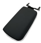 Center Console Lid Armrest Cover for Ford Escape (2017–2019) Black PVC Leather