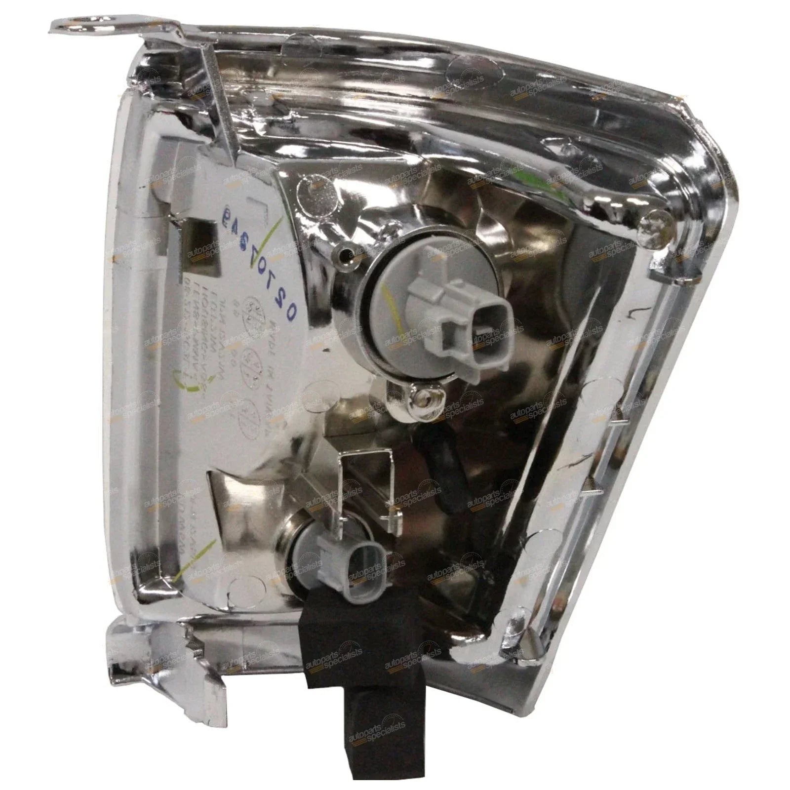 2 x LH+RH Chrome Trim Corner Indicator Lights for Toyota Hilux (1997–2001)