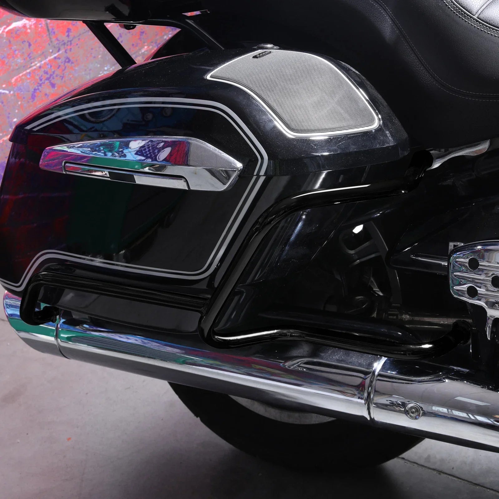Saddlebag Guard Side Protector Bars for BMW R18 B Transcontinental (2022-2023)