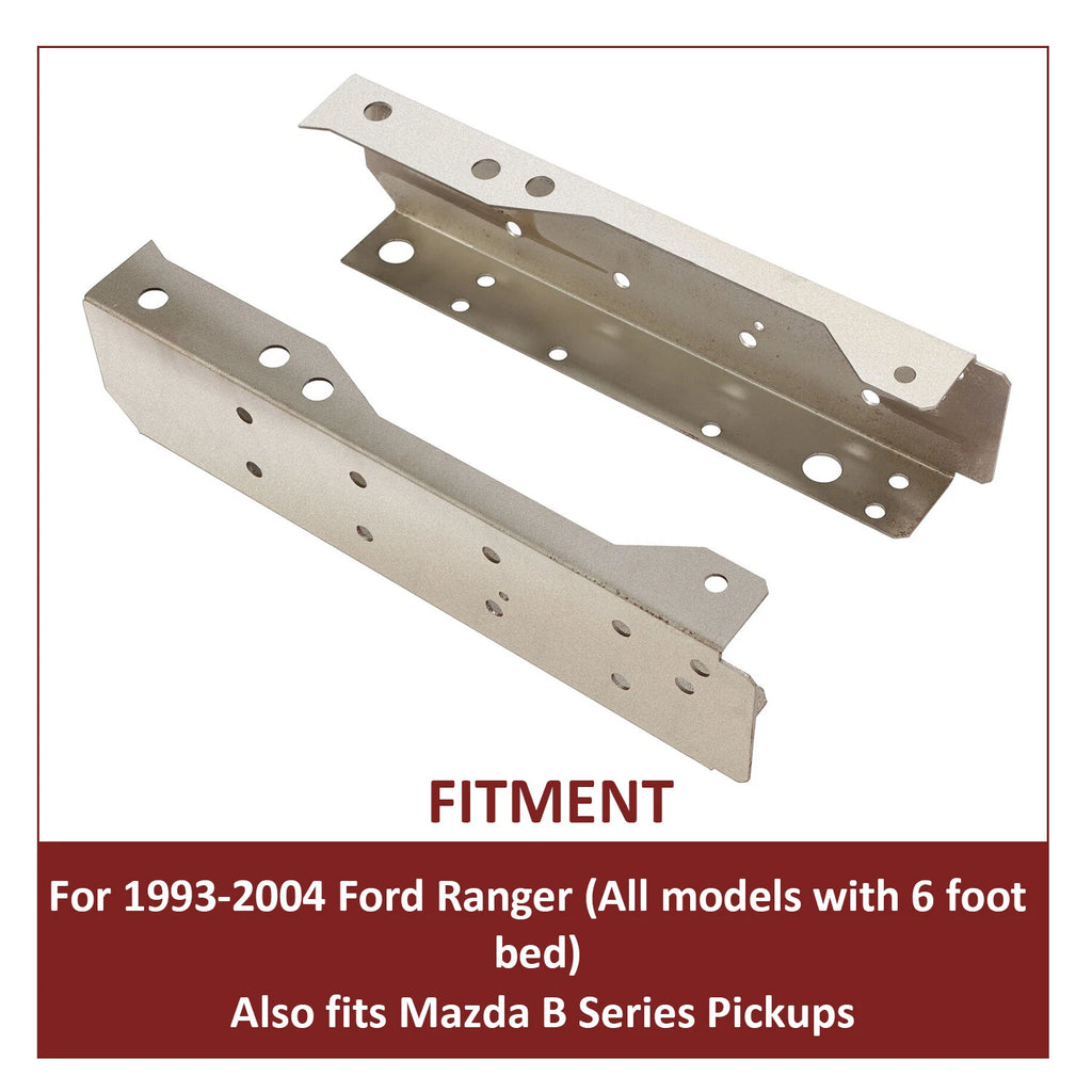 Rear Frame Repair Channels for Ford Ranger (1993–2004)