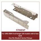 Rear Frame Repair Channels for Ford Ranger (1993–2004)
