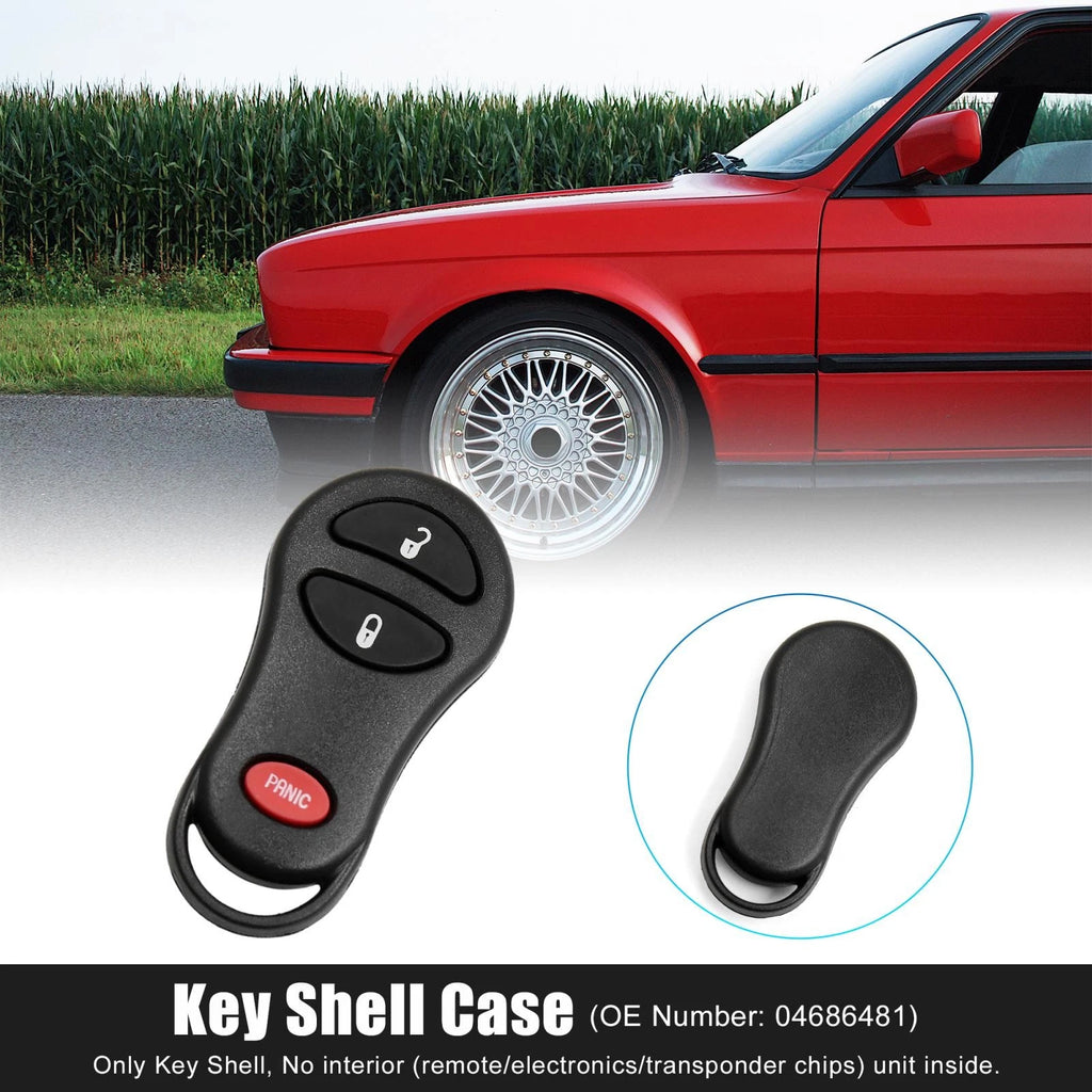 Key Fob Shell Case 04686481 for Dodge (2001–2005) 3 Button