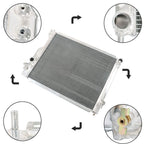 3 Row Aluminum Radiator for Ford Mustang GT (2005â2014)