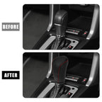 Faux Leather Gear Shift Knob Cover for Subaru Forester (2014–2018)