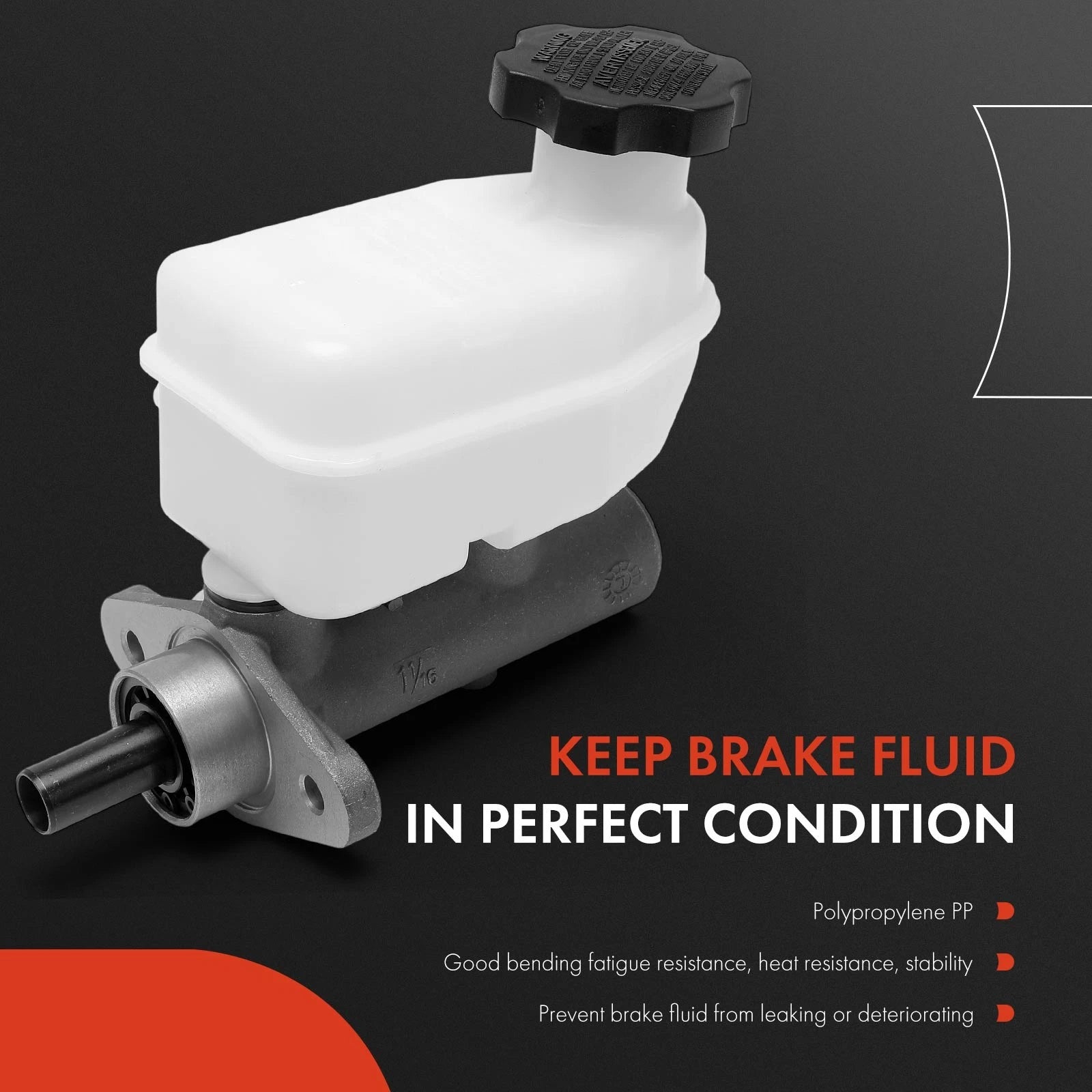 Brake Master Cylinder with Reservoir & Sensor for Kia Sorento (2004-2006)