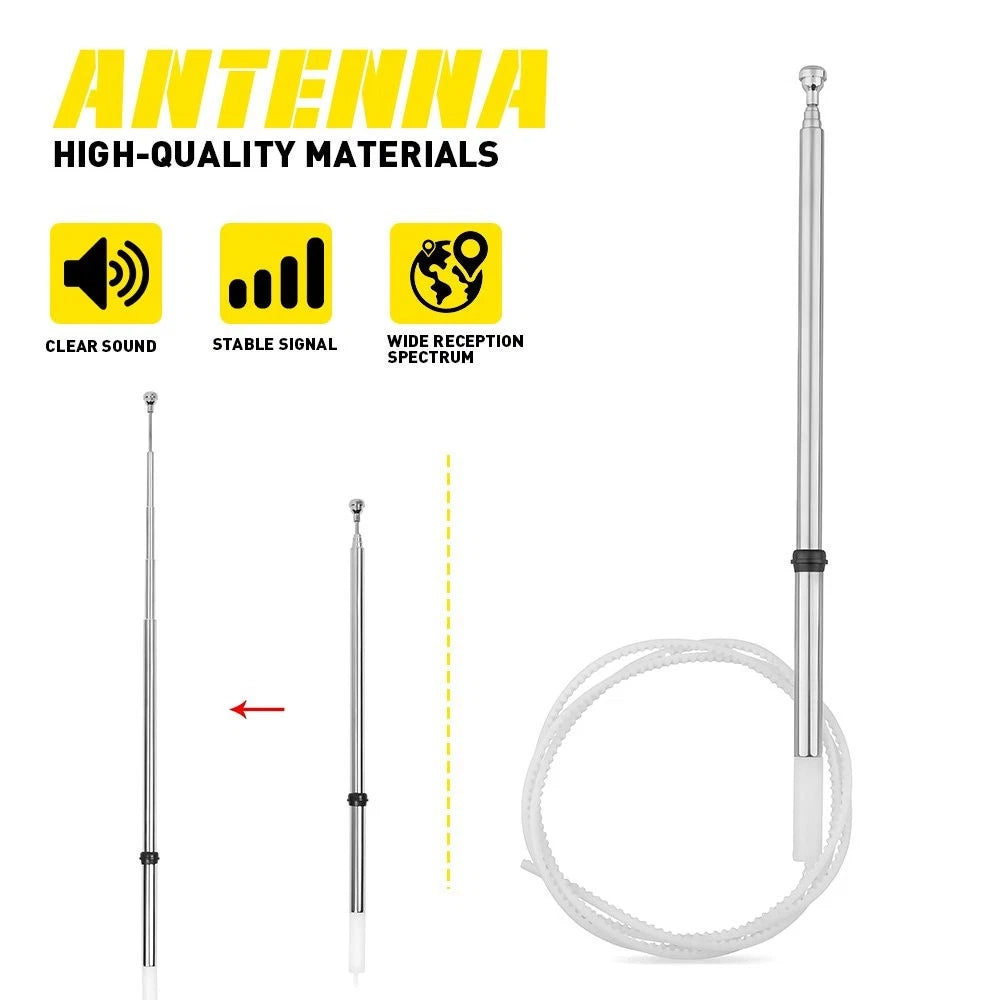 Power Antenna Aerial Mast Cable Steel 86337-35111 for Toyota 4Runner (1996–2002)