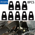 Set of 8 Seat L-Bracket Hardware Kit for Belt Mounting