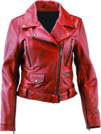 Kuryakyn Leather Motorcycle Jacket for River Road Arabian Spice (Medium)