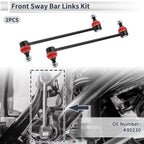 Set of 2 Front Stabilizer Bar Links for Pontiac Vibe (2003–2010) No.K80230