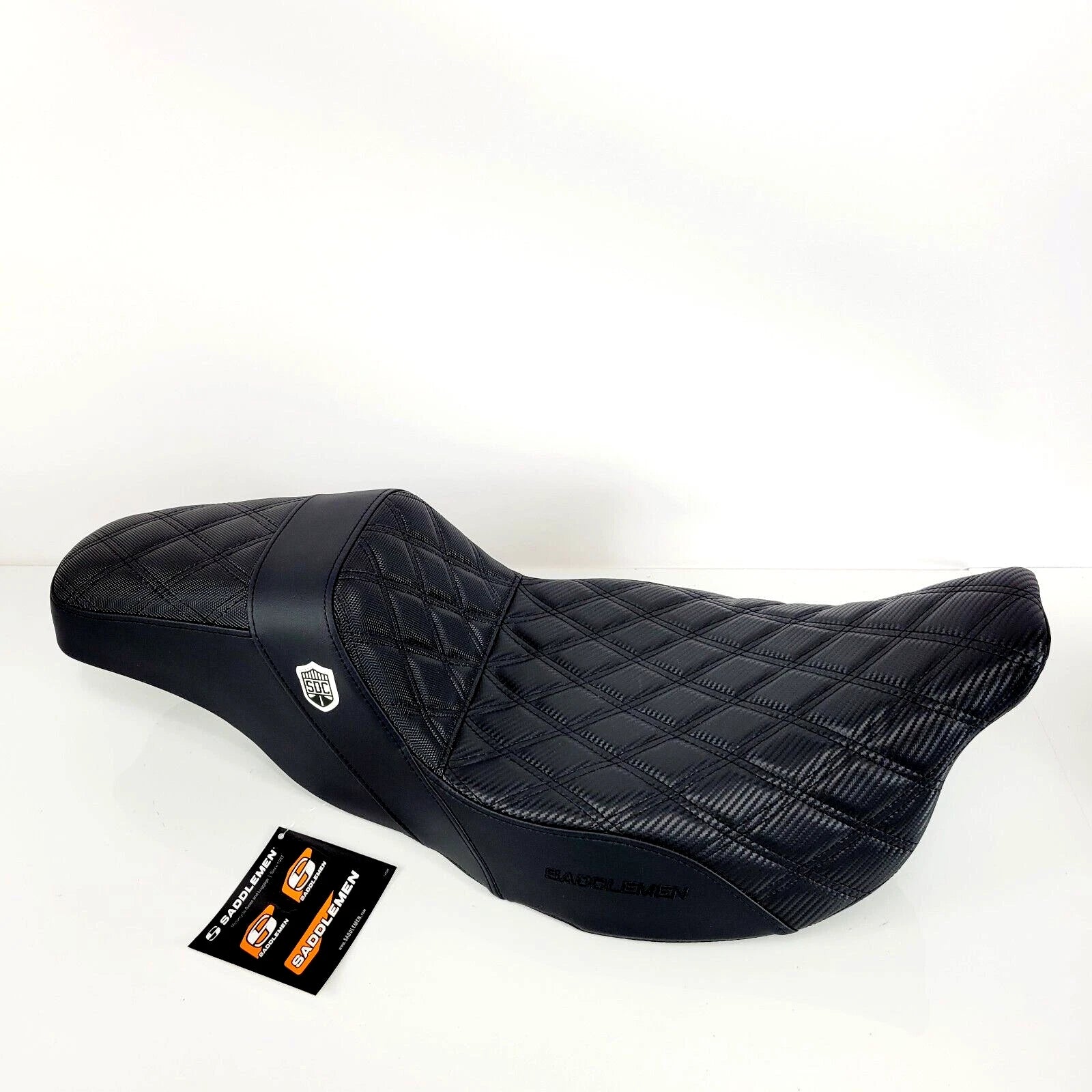 Saddlemen Pro Series Gripper Seat for Harley Touring (2008–2024) SC80807DB