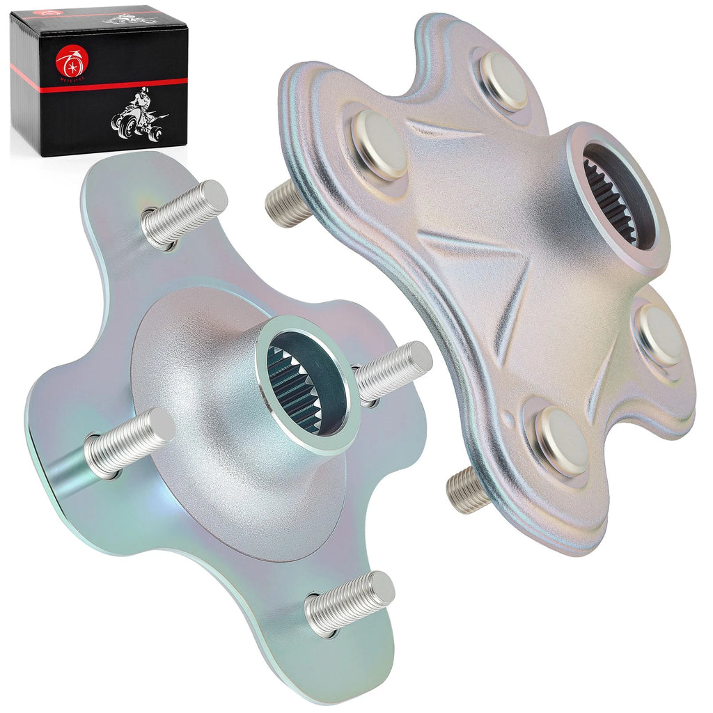 Set of 2 Rear Wheel Axle Hubs for Yamaha Big Bear 400 YFM400 (2000–2006)