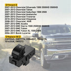 3X Power Window Control Switch for Silverado Sierra (2007–2013)