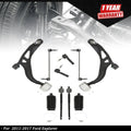 Front Lower Control Arm Ball Joint Tie Rod Sway Bar for Ford Explorer (2011–2017)