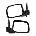 Manual Mirror Set of 2 for Chevy Colorado (2004–2012) Paintable Folding