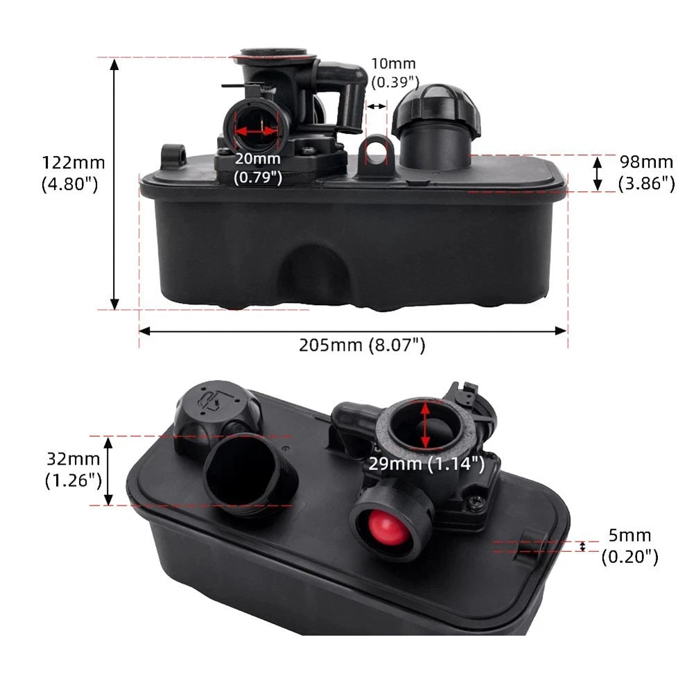 Carburetor Kit 494406-P for Toro Lawn Mowers (9B900 Series)